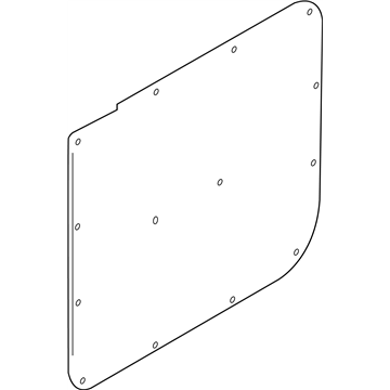 Nissan 82901-3LM0A Finisher Assy-Slide Door,LH