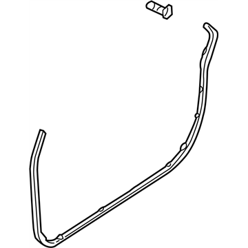 2005 Nissan Sentra Weather Strip - 80830-4Z300