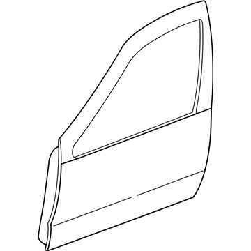 Nissan H0100-1W5SZ Door-Front,RH