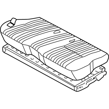 Nissan 86300-3S500 Cushion Assy-Front Seat