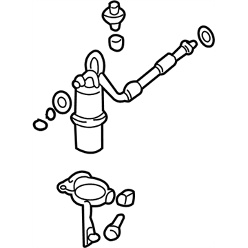 Nissan Quest A/C Accumulator - 92140-7B000