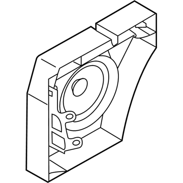 Nissan 28170-EM40A Subwoofer Box