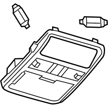 Nissan 26430-1PB0A Lamp Assembly Map