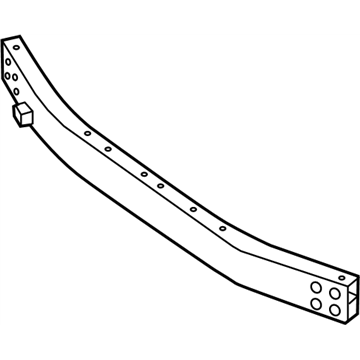 Nissan 62030-5AA1A Reinforce-Front Bumper Center,Inner