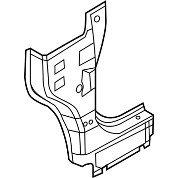 Nissan 76019-1GR0A Body-Front Side,Outer LH