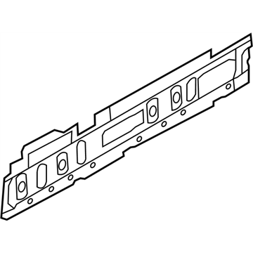 Nissan 76224-1GR0A Reinforce Assy-Front Pillar Lower,RH