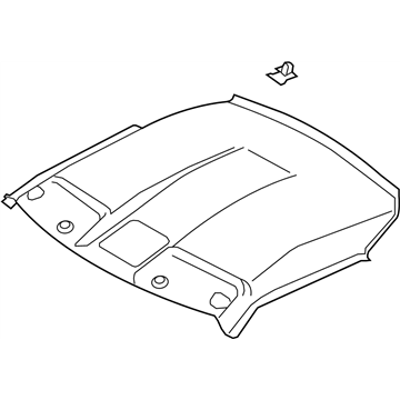 Nissan 73910-64B3B Headlining Assy