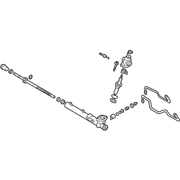 2003 Nissan Maxima Rack And Pinion - 49200-5Y715