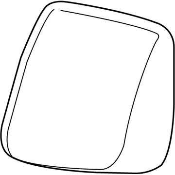 Nissan 96373-3LM0B Mirror Body Cover, Passenger Side