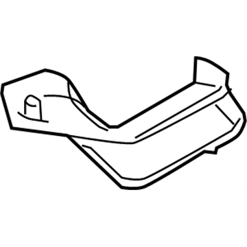 Nissan 84926-5Z002 Garnish-Rear Pillar,RH