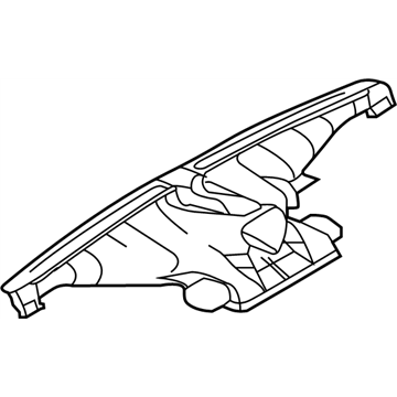 Nissan 27800-3NA0A Nozzle-DEFROSTER