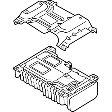 Nissan 28061-5AA1C Amp Assembly-Speaker