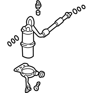 2001 Nissan Quest A/C Accumulator - 92140-7B010