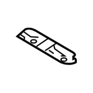 Nissan 74515-1ET0A Extension-Rear Floor, Front