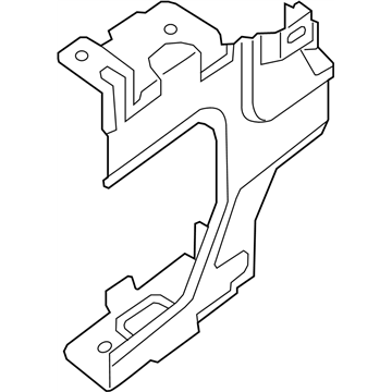 Nissan 25233-4AF0A Bracket-Telephone Unit