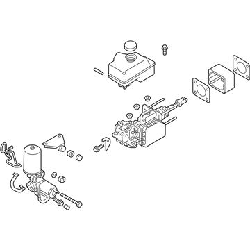 Nissan Armada Brake Master Cylinder Reservoir - 46007-5ZA2B