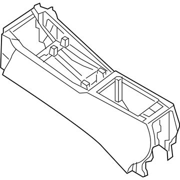 Nissan 96911-3TA1B Body - Console