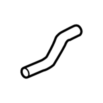 Nissan 92420-1JA1B Hose-Rear Heater, Inlet