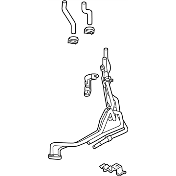 2017 Nissan Quest A/C Hose - 92462-1JA0B