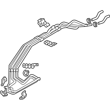 2015 Nissan Quest A/C Hose - 92460-1JA0A