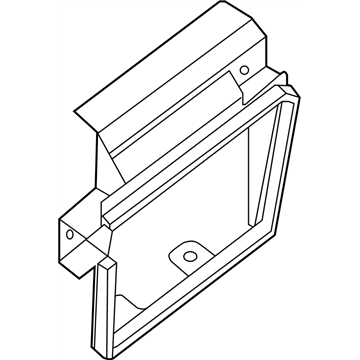 Nissan 21609-3JA0A Air Guide Oil Cooler Trans