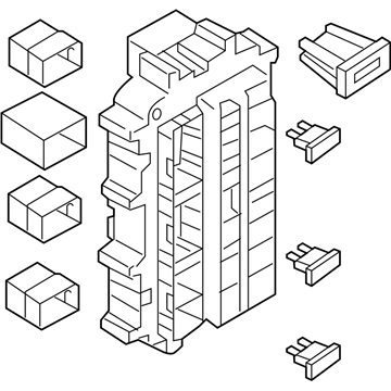 Nissan 24350-JF00A Block-Junction