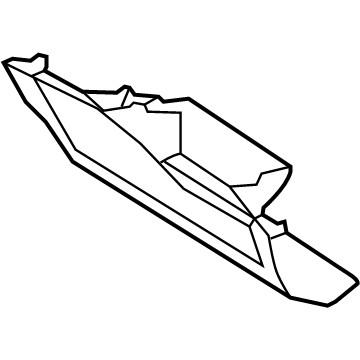 Nissan 68962-9KN0A Finisher-Instrument Lower