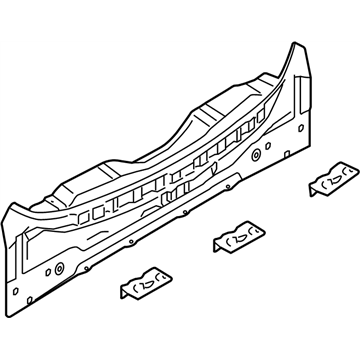 Nissan G9110-1GRMA Panel-Rear,Upper