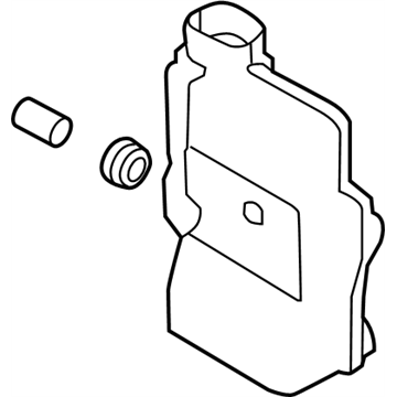 Nissan 16585-4BA1A Resonator Assy-Air