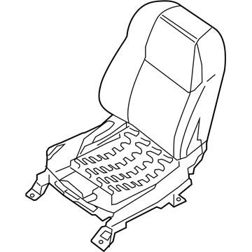 Nissan 87601-4RD3B Jack & Cushion & ADJUSTER Assembly