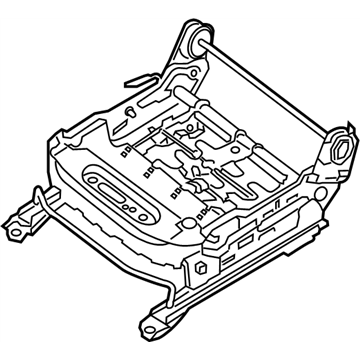 Nissan 87351-3TA0A Frame-Front Seat LH