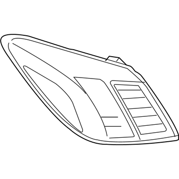 Nissan 26554-1SX0A Body Assembly - Combination Lamp, RH