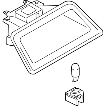 Nissan 26590-EM00B Lamp Assembly-Stop,High Mounting