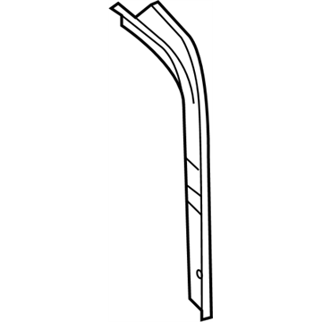 Nissan G6631-1PAMA Pillar Assy-Rear,LH