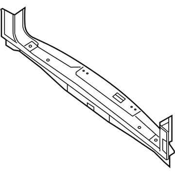 Nissan G5610-1PBAA Member Assembly - Rear Cross, End