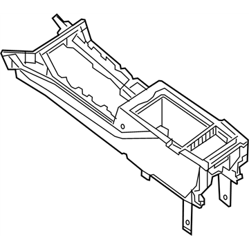 Nissan 96911-5AA0A Body-Console