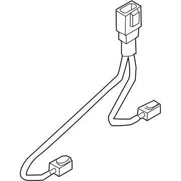 Nissan 24055-6AW0A Harness Assy-Licence Late Lamp