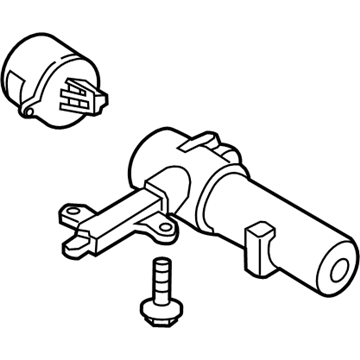 2011 Nissan Frontier Ignition Lock Assembly - 48701-ZL80A