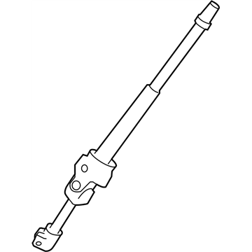 Nissan Murano Steering Shaft - 48080-1AA0A