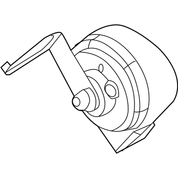 Nissan 25620-4AF0A Horn Assy-Electric Low