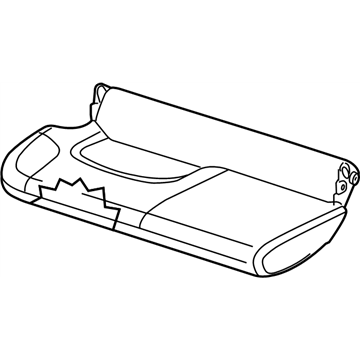 Nissan 88300-EA803 Cushion Assy-Rear Seat,RH