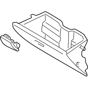 Nissan Pathfinder Glove Box - 68500-4W300