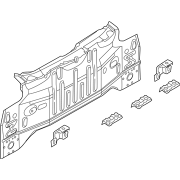 Nissan G9110-1EAMA Panel-Rear,Upper