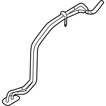 Nissan 92422-ZE60A Tube Assembly-Rear Heater, Inlet