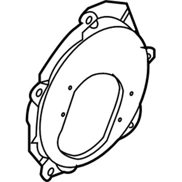 Nissan 28166-1ED0A Bracket-Speaker