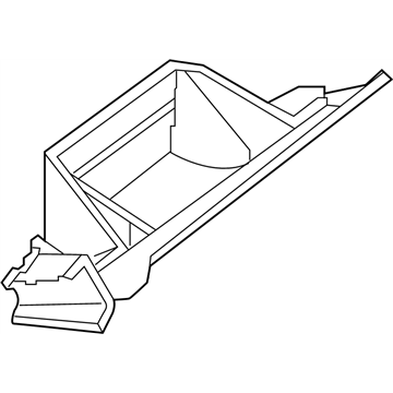 Nissan 68510-3TA0A Panel-Instrument LOWR, Assist