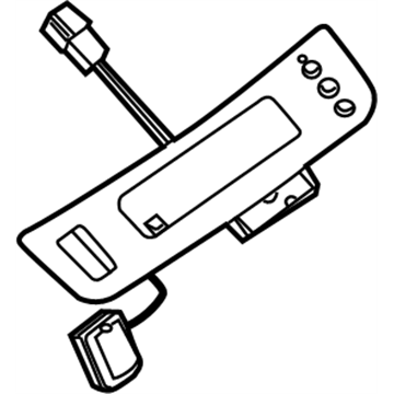 Nissan 24834-7S414 Meter Assembly-Temperature