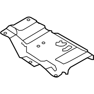 Nissan 74361-9NB0A Bracket Assembly-Body Mounting 2ND LH