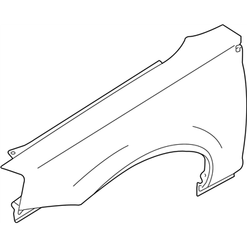 Nissan 63112-8J030 Fender-Front,RH