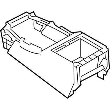 Nissan 96948-1LA0A Console Assembly-Floor, Front